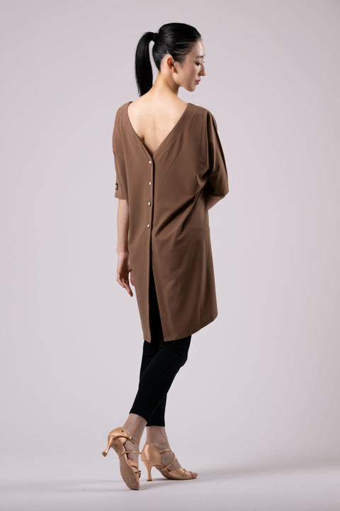 back open tunic