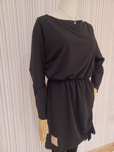 hem ribbon tunic